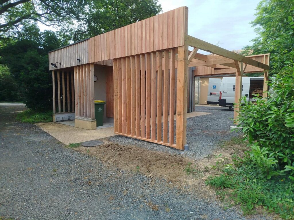 Construction d'une charpente en bois en Sarthe