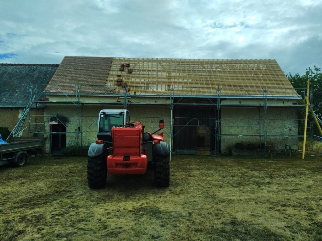 Travaux de charpente et rénovation de toiture en Sarthe