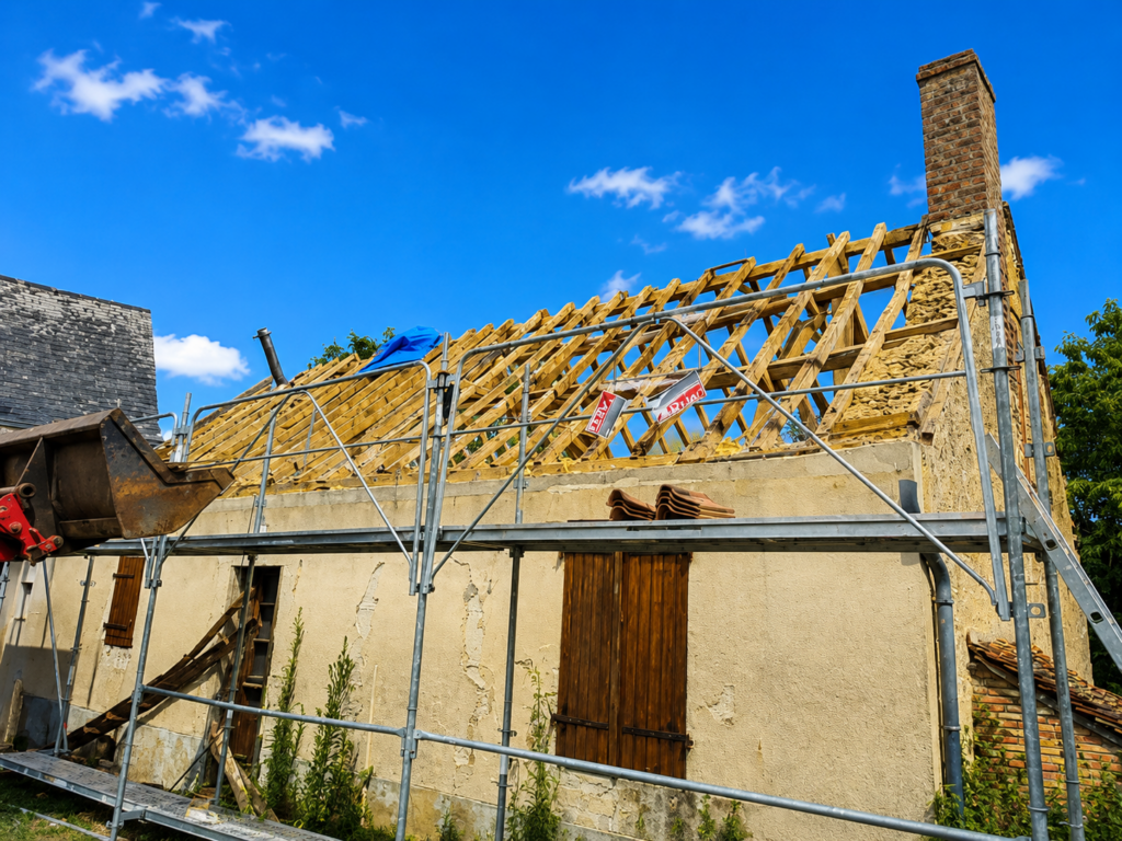 Nombreuses rénovations de toiture en Sarthe et en Loir-et-Cher